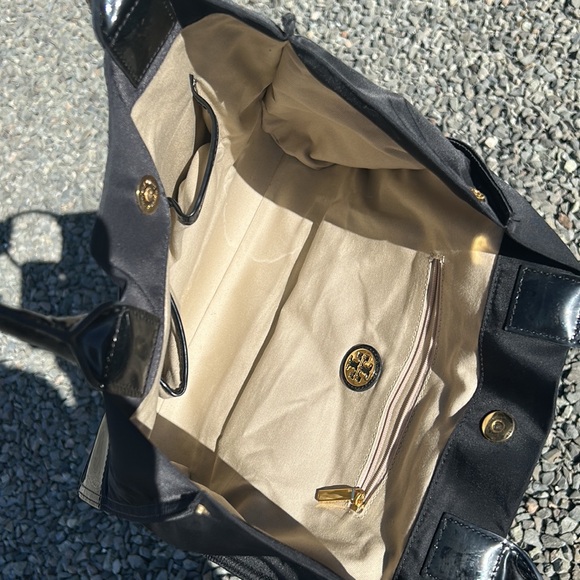 Tory Burch nylon handbag should bag purse black - Picture 16 of 16